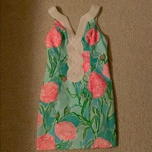 Lilly Pulitzer Valli Shift Dress Poolside Blue